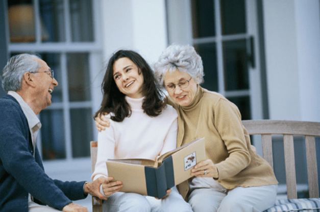 three women with memoir club